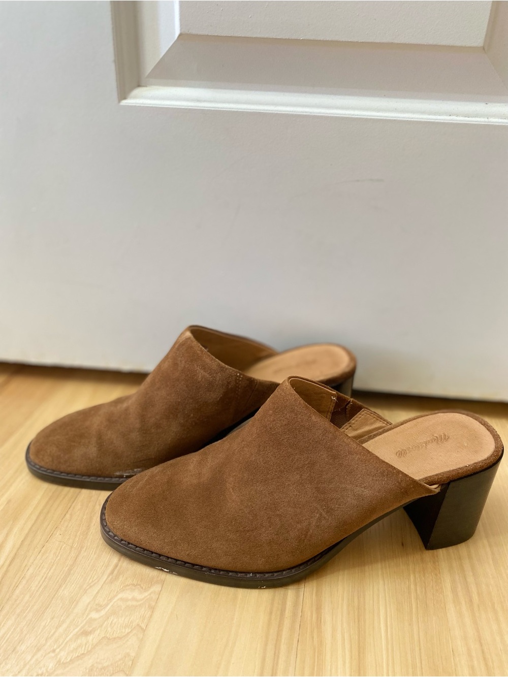 Madewell Mule Brown Clog Heeled Women’s Shoes Size 8